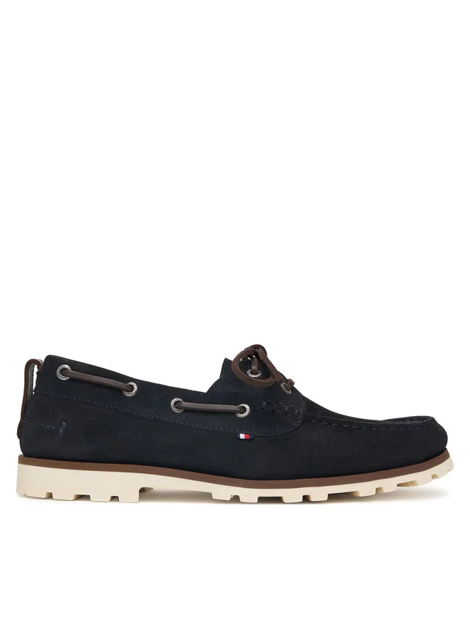 Tommy Hilfiger Мокасины светло-синего цвета FM0FM05747