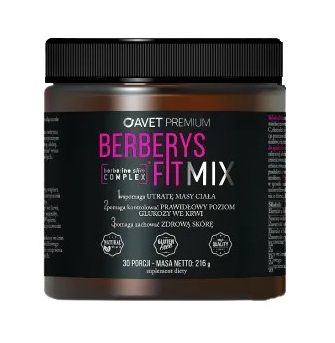 

Препарат, способствующий снижению веса Avet Premium Berberys Fit Mix Proszek, 216 g