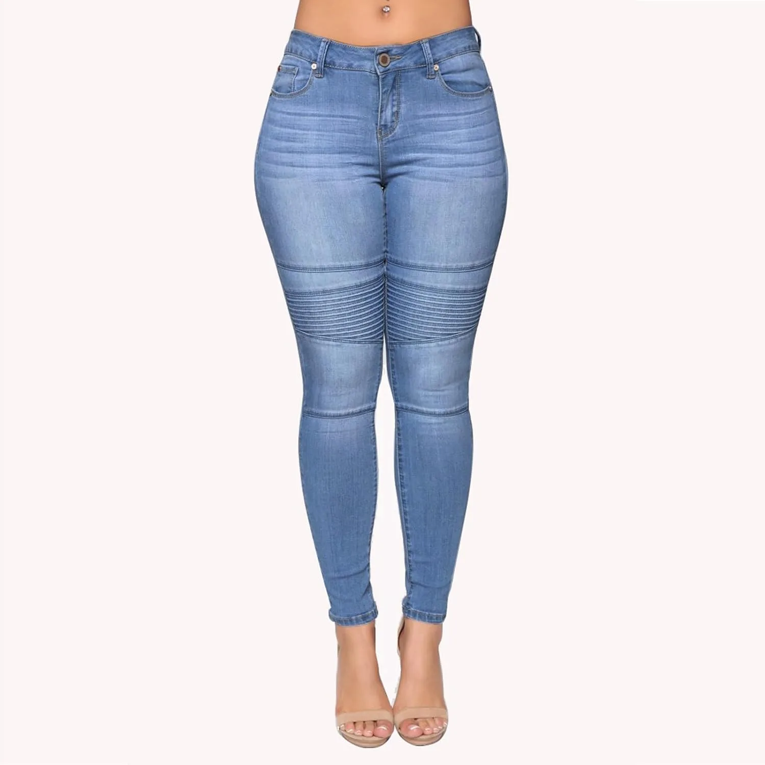 Женские скинни джинсы Stretch High Waist — фото 2
