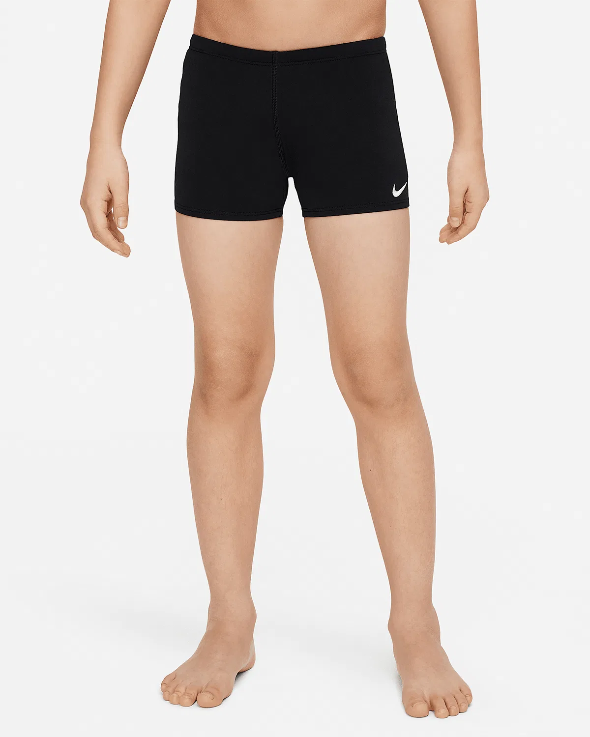Детские (мальчиковые) плавки Nike Swim HydraStrong с квадратными штанинами, Black