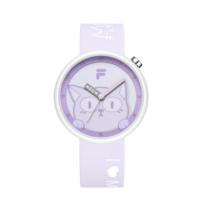 

FILA Часы European And American Watch Quartz Movement Silicone Strap Black Dial Unisex, 46FLM38-6547-004
