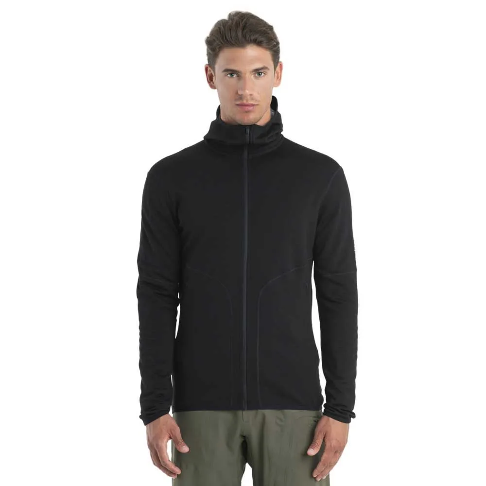 

Толстовка Icebreaker Merino 560 RealFleece Elemental II full zip, черный