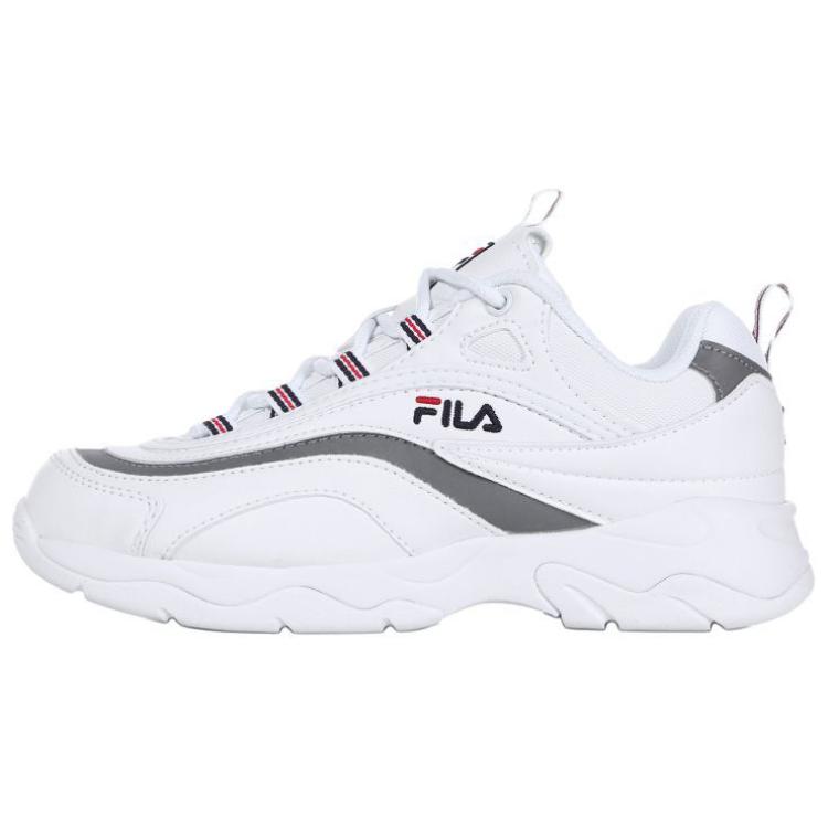 

FILA Рэй лоу-топ повседневные беговые кроссовки унисекс white