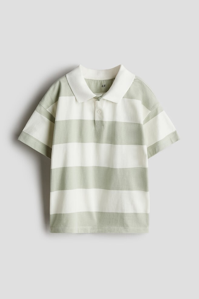 

Хлопковая рубашка-поло H&M, мультиколор