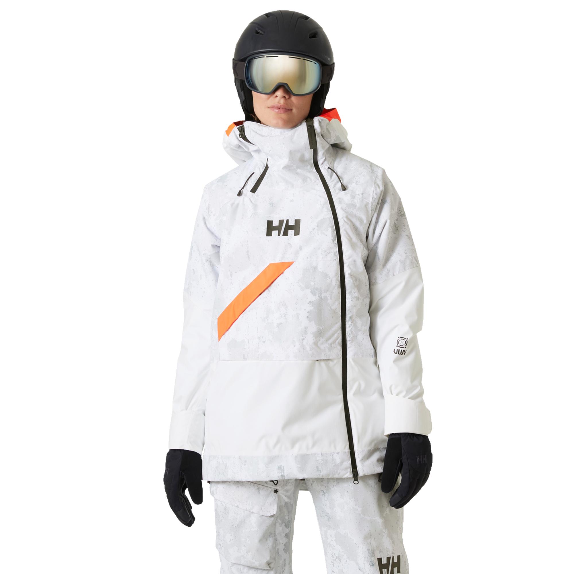

Женская асимметричная лыжная куртка Powchaser Helly Hansen, Grey Fog SN