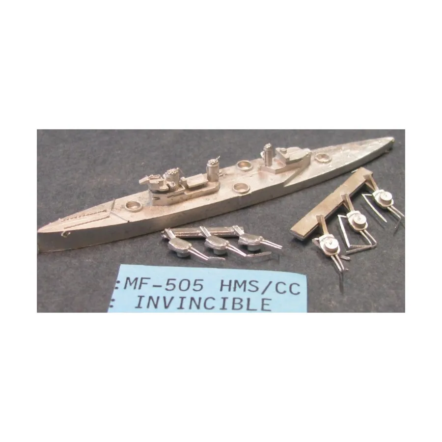 

HMS Непобедимый линейный крейсер, World War I - Naval Miniatures - British (1:2400)