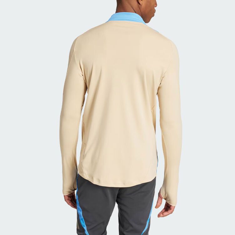 Толстовка мужская Tiro 24 Mist светло-коричневая Adidas, коричневый — фото 3