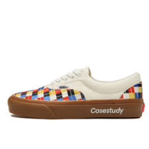 

Кроссовки vault x casestudy era vlt lx marshmellow classic gum 'white multi-color' Vans, белый