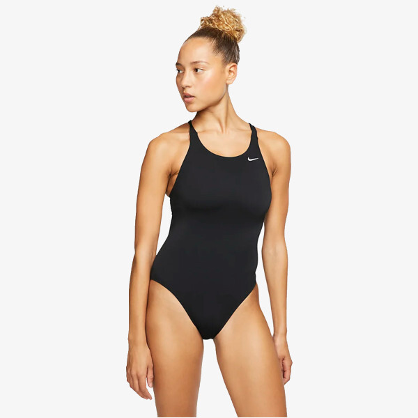 

Сплошной купальник Hydrastrong Solid Nike, черный