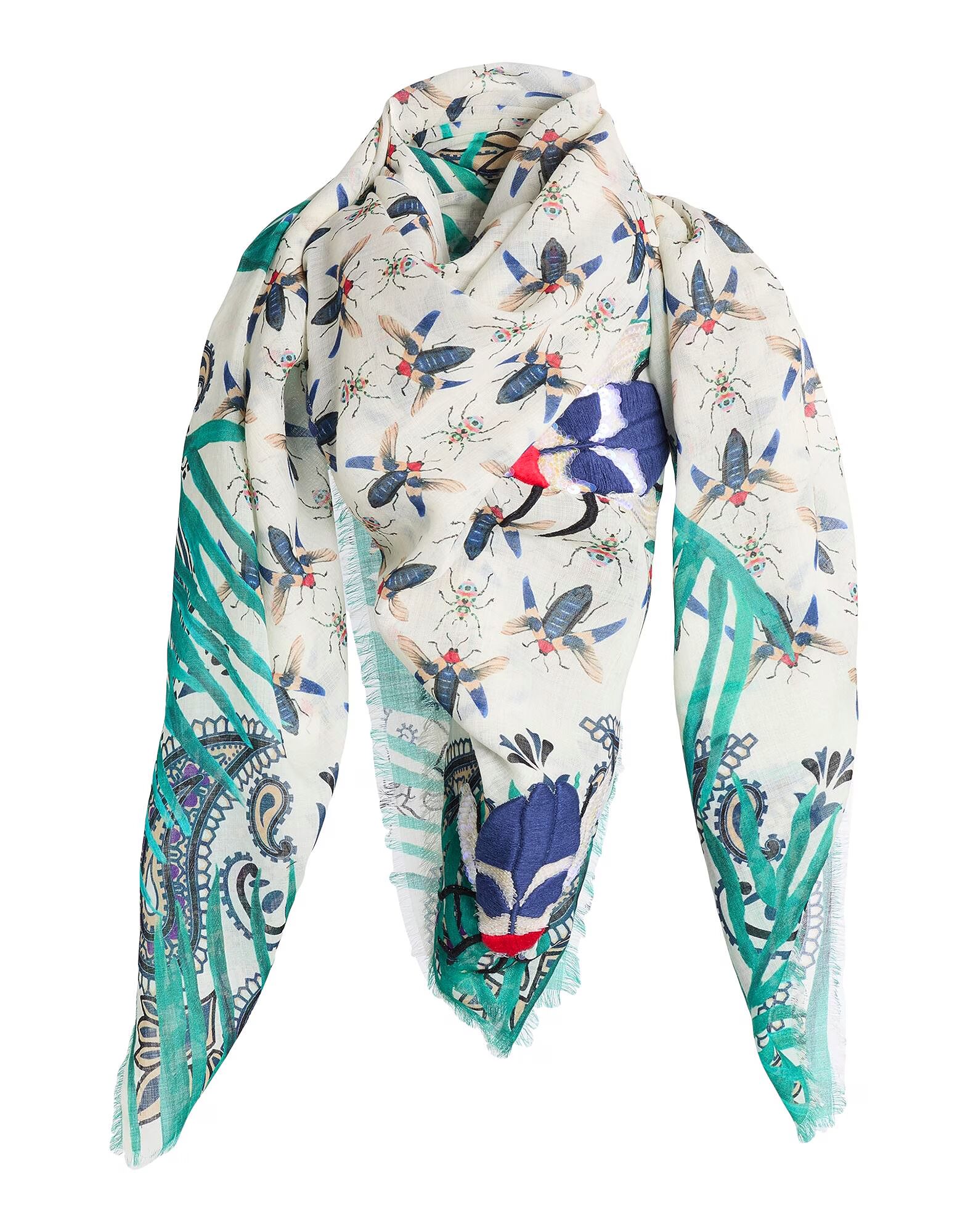 

Шарф Heart Heart Heart, айвори