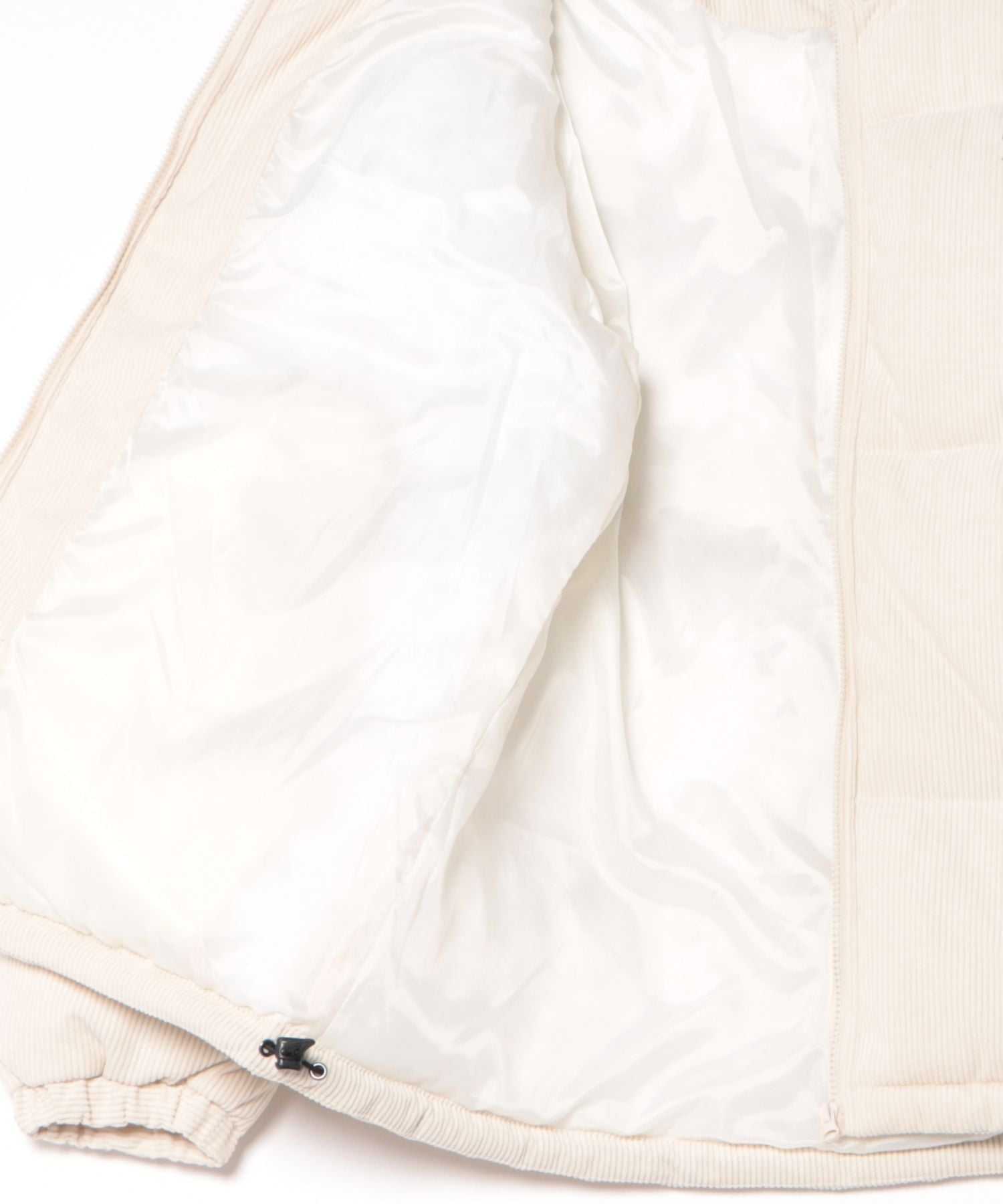 Американская ассоциация поло / (М) Вельветовая стеганая куртка U.S. Polo Assn., off white — фото 3