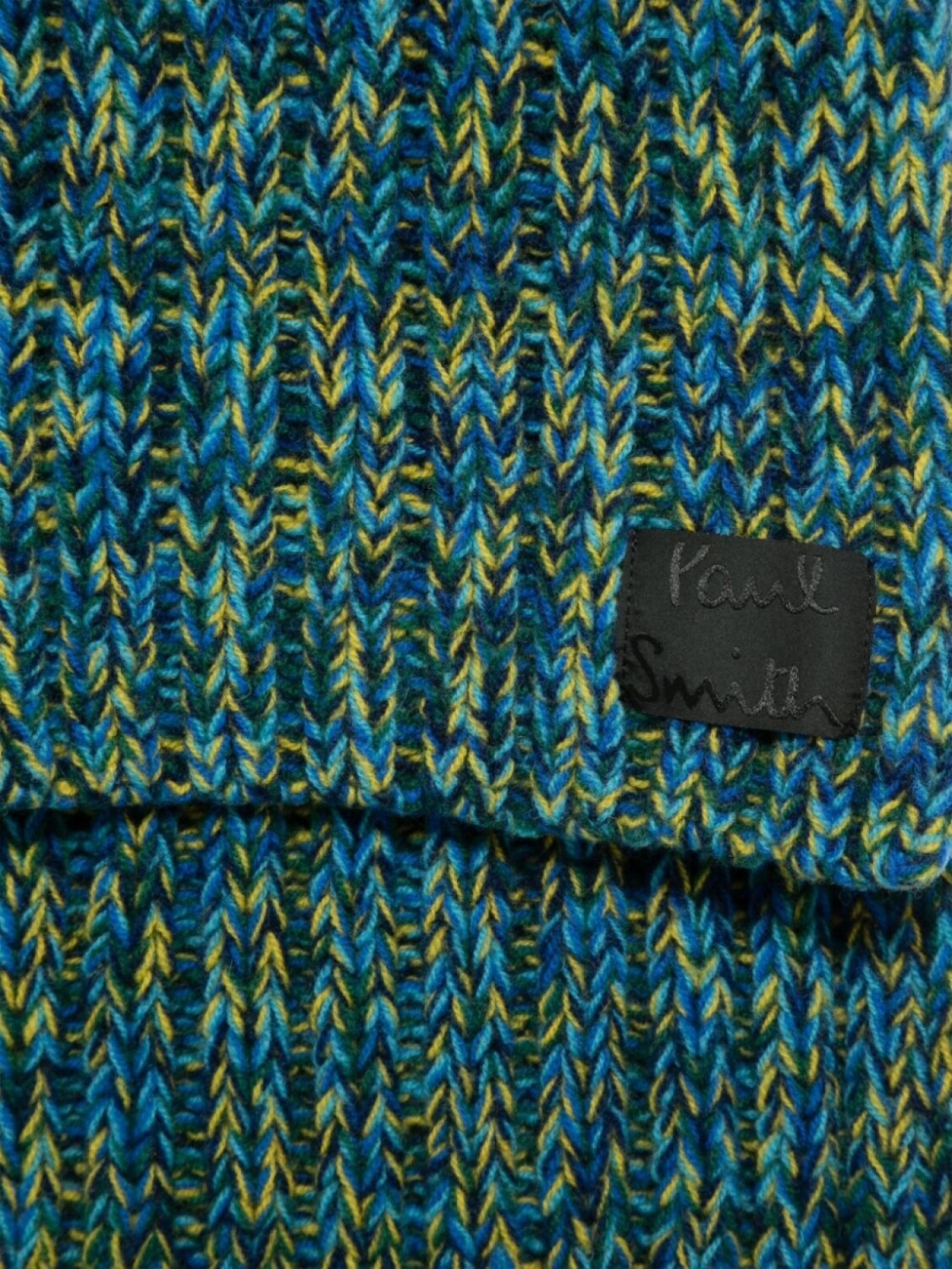 

Paul Smith шарф крупной вязки, синий