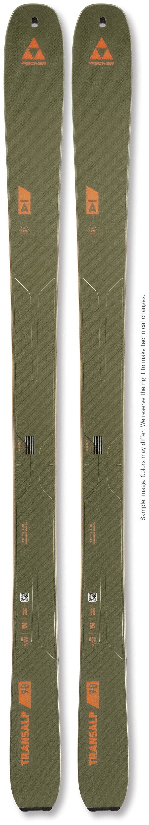 

Новые лыжи Fischer Transalp 98 CTI 2026 года, длина 169 см