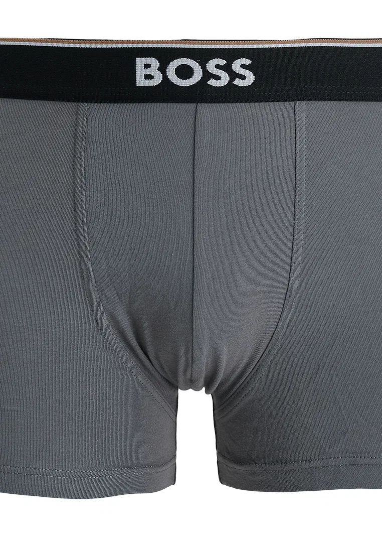 Трусы, 3 шт., логотип на поясе, BOSS Bodywear, мультиколор — фото 4
