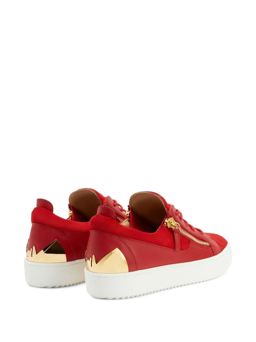 Кеды Frankie Giuseppe Zanotti, красный — фото 3