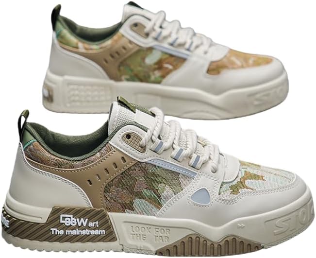 

Мужские повседневные кроссовки, удобная обувь для скейтборда и прогулок на каждый день, легкая повседневная обувь для мужчин Hhhchpm, зеленый