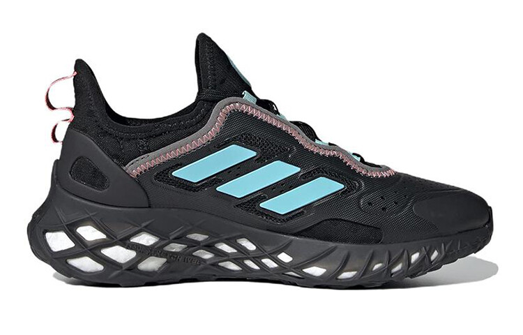 Детские кроссовки Web Boost GS с низким верхом, черные Adidas — фото 2