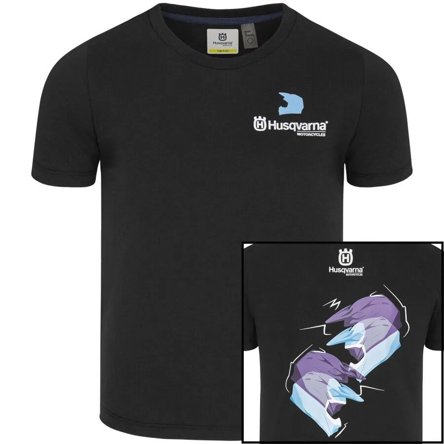 Детская футболка с пультом дистанционного управления Husqvarna Apparel, Black