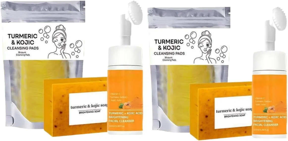 Набор для ухода за лицом Turmeric UGYMSIA 3 предмета 100 мл