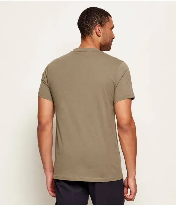Футболка медсестры regular fit Boss, коричневый — фото 3