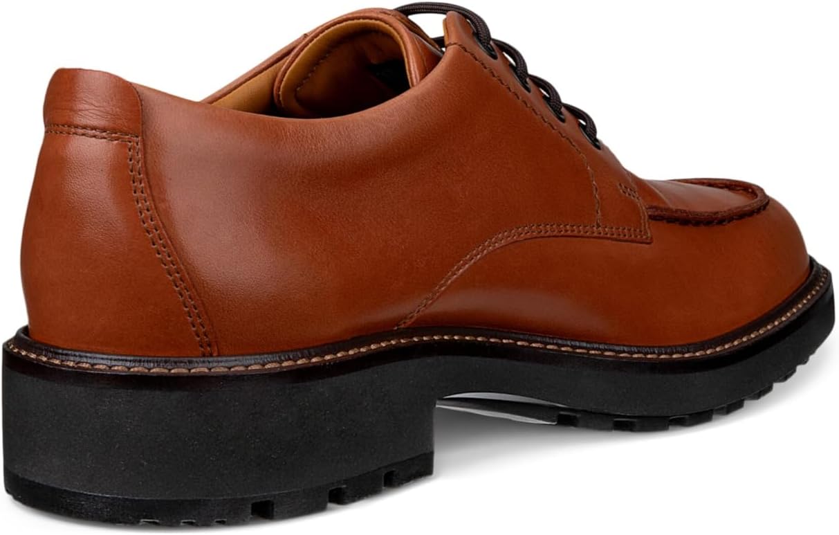 Мужские водонепроницаемые оксфорды ECCO Olso с мембраной Gore-tex, Cognac — фото 3