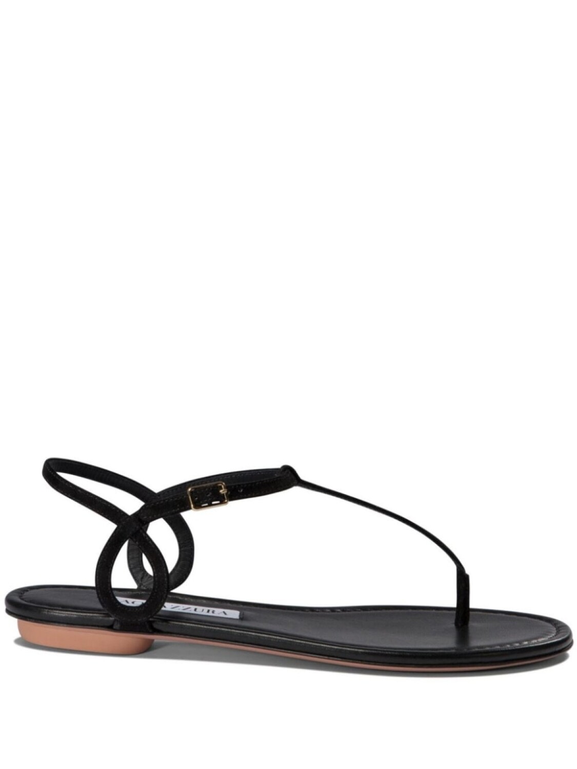 

Aquazzura босоножки Almost Bare с ремешком на пятке, черный