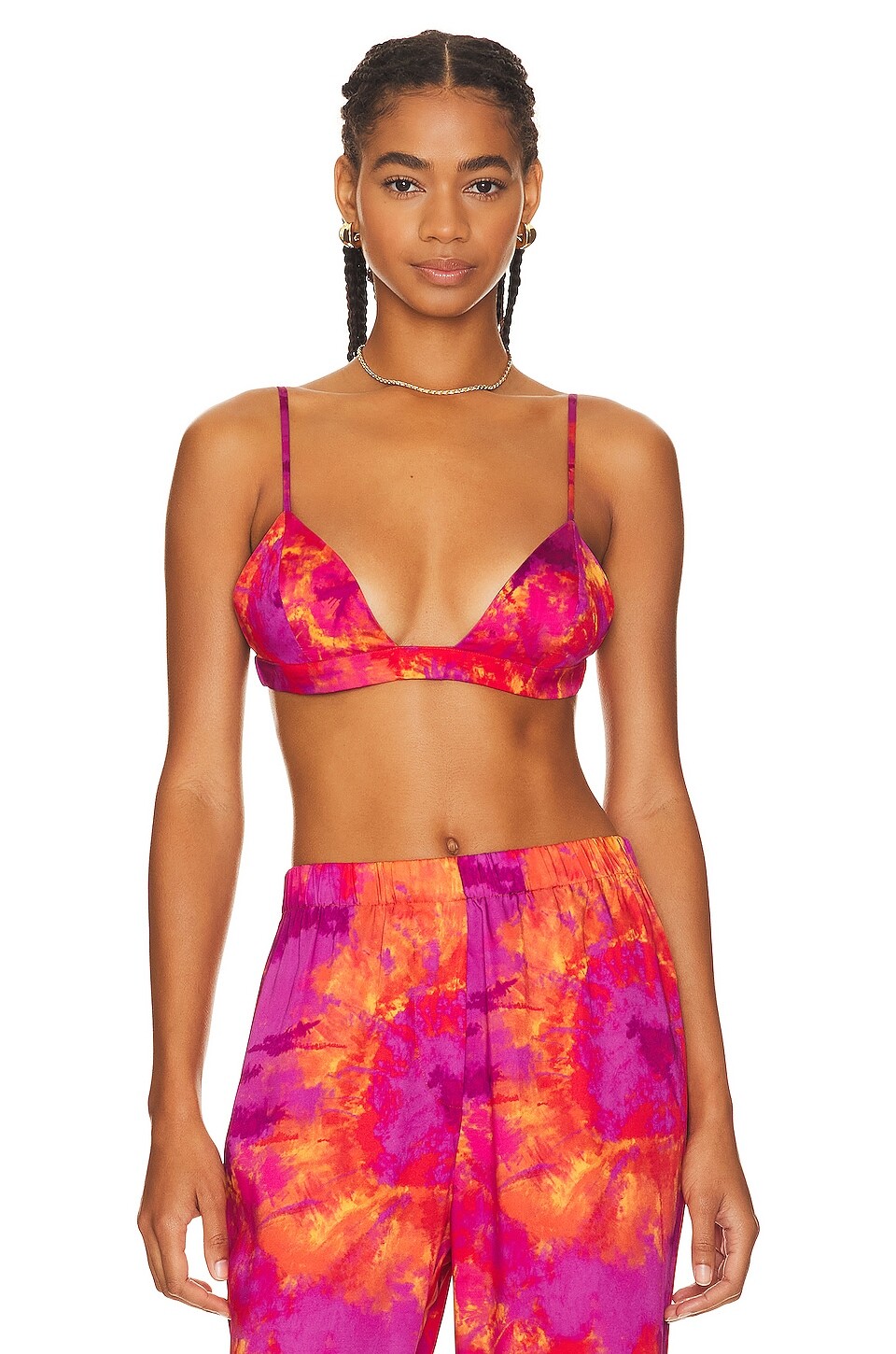

Топ Ronny Kobo Kara, цвет Tie Dye Pink