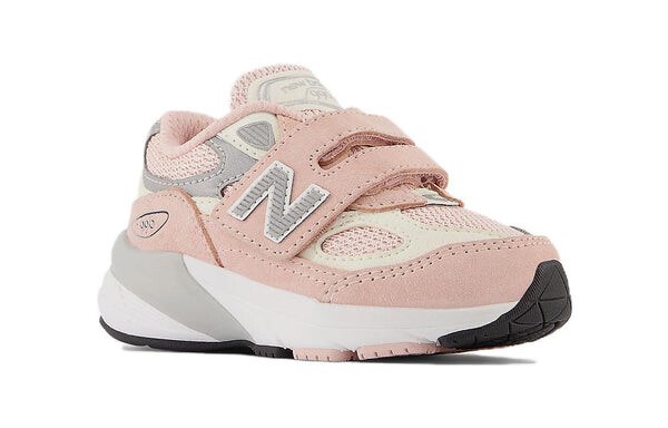 Кроссовки 990 v6 на липучке New Balance, розовый — фото 3