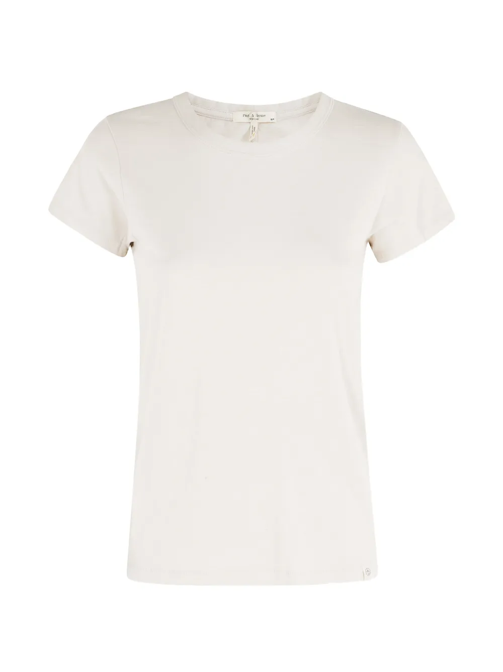 

Футболка с круглым вырезом из слуба Rag & Bone, бежевый