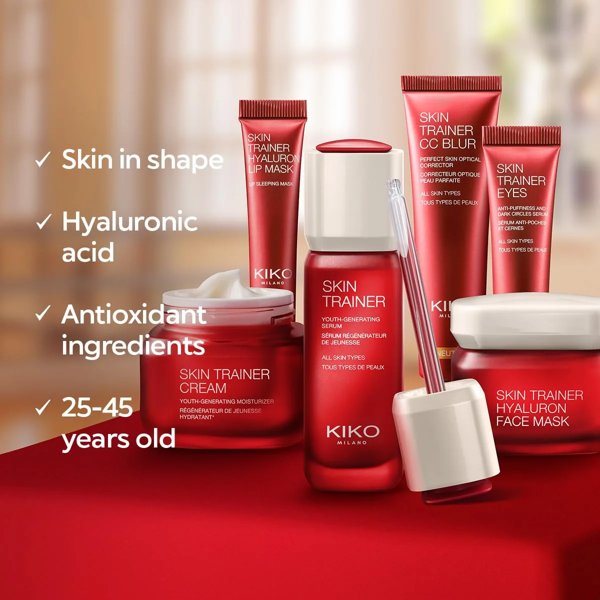Сыворотка Kiko Milano — Skin Trainer | для омоложения и восстановления кожи — фото 3