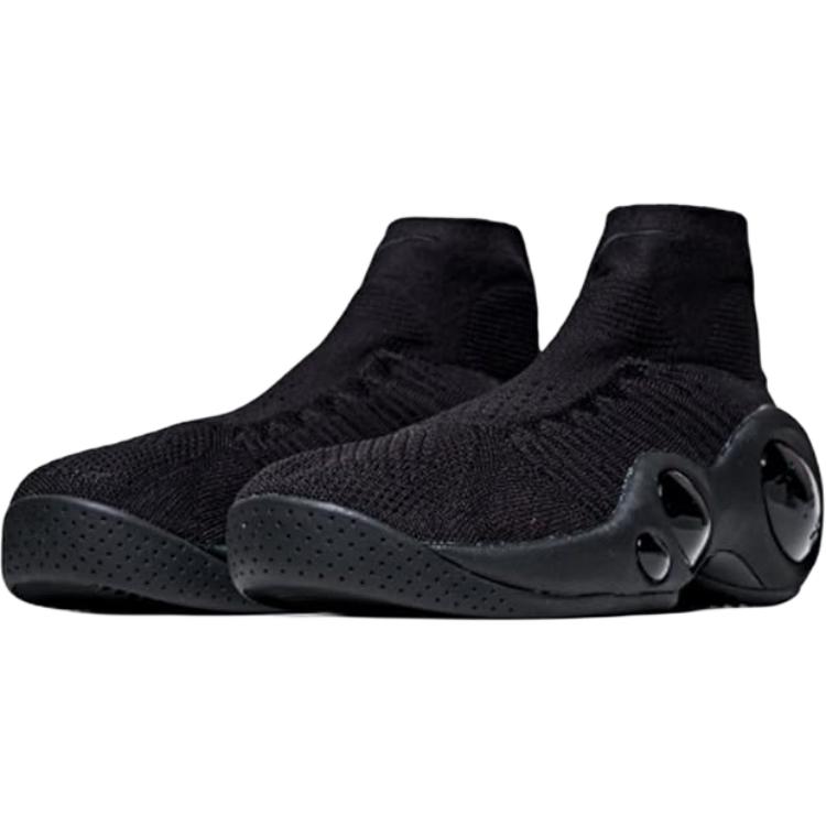 Nike Air Flight Bonafide Mid top детские баскетбольные кроссовки black для подростков — фото 3