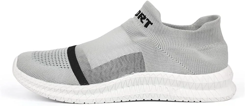 

Мужские летние кроссовки GOSPT с сеткой, легкие спортивные беговые обувь для дороги, серый