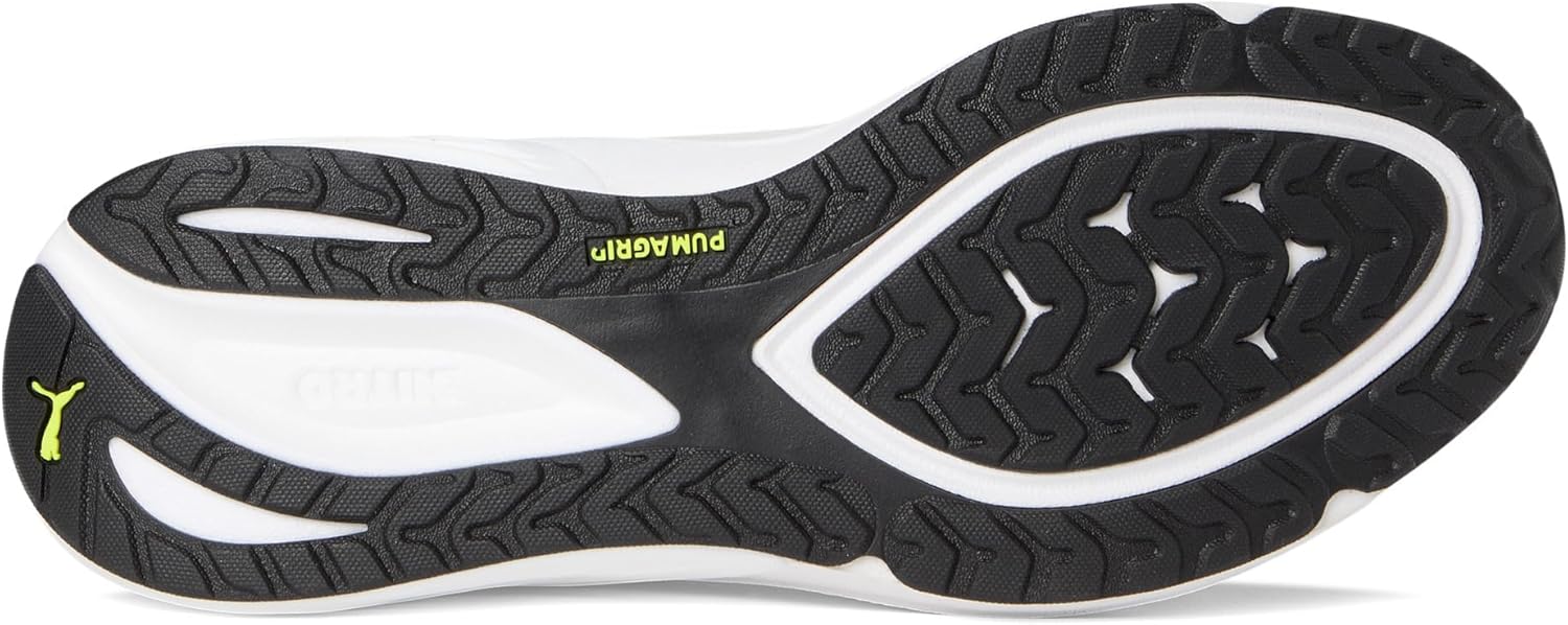Мужские беговые кроссовки Puma Electrify Nitro 4, черный/желтый/серый — фото 3