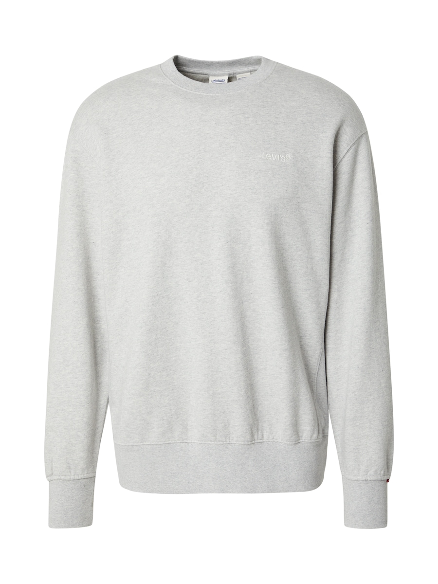 Толстовка LEVI'S Authentic Crewneck, светло-серый