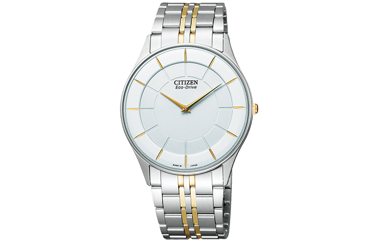 

CITIZEN Часы Ecology Drive Collection Solar Quartz Movement Stainless Steel Strap Watch Men's Watch White Dial AR3014 56A