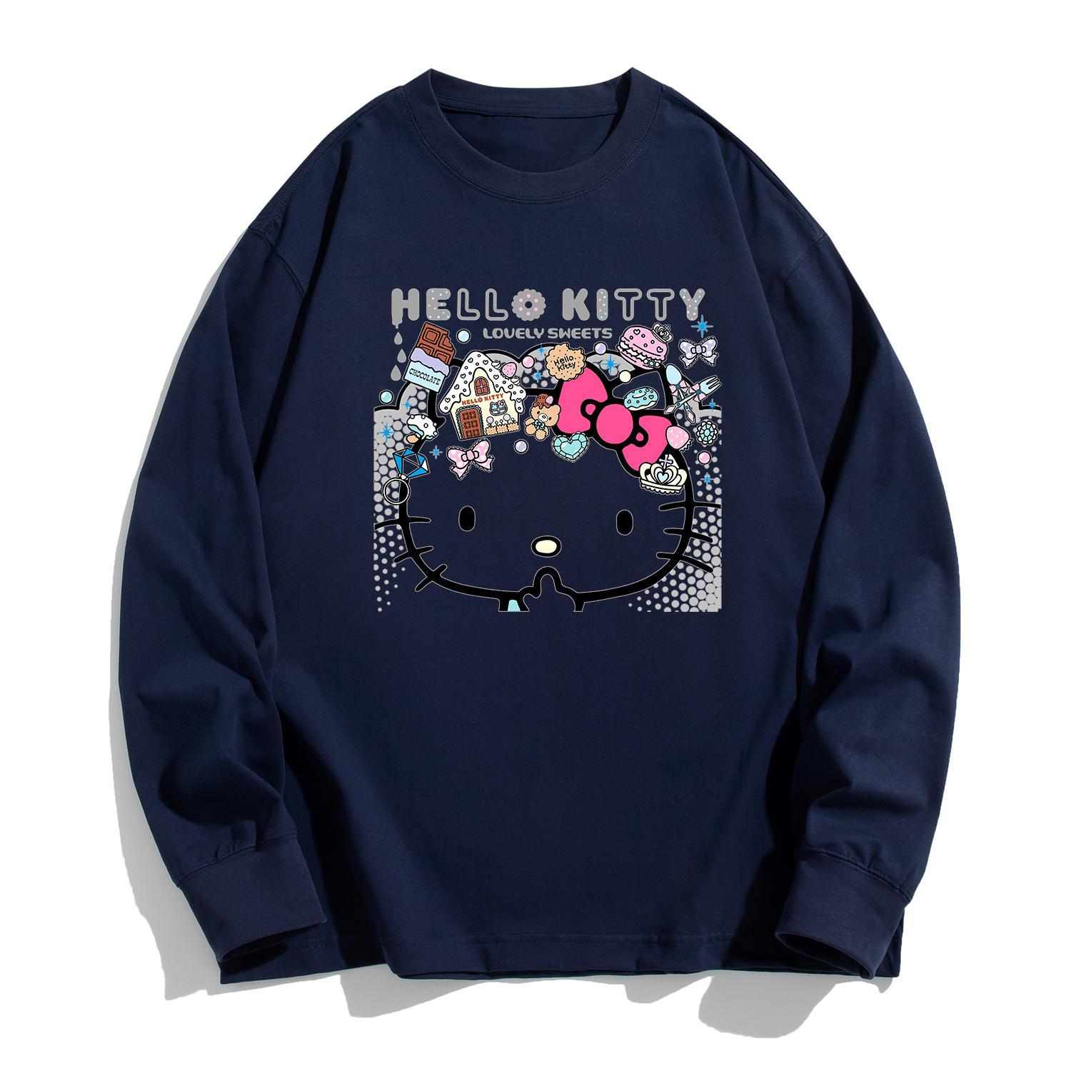 

Футболка Hello Kitty SS25 Unisex Sanrio, синий