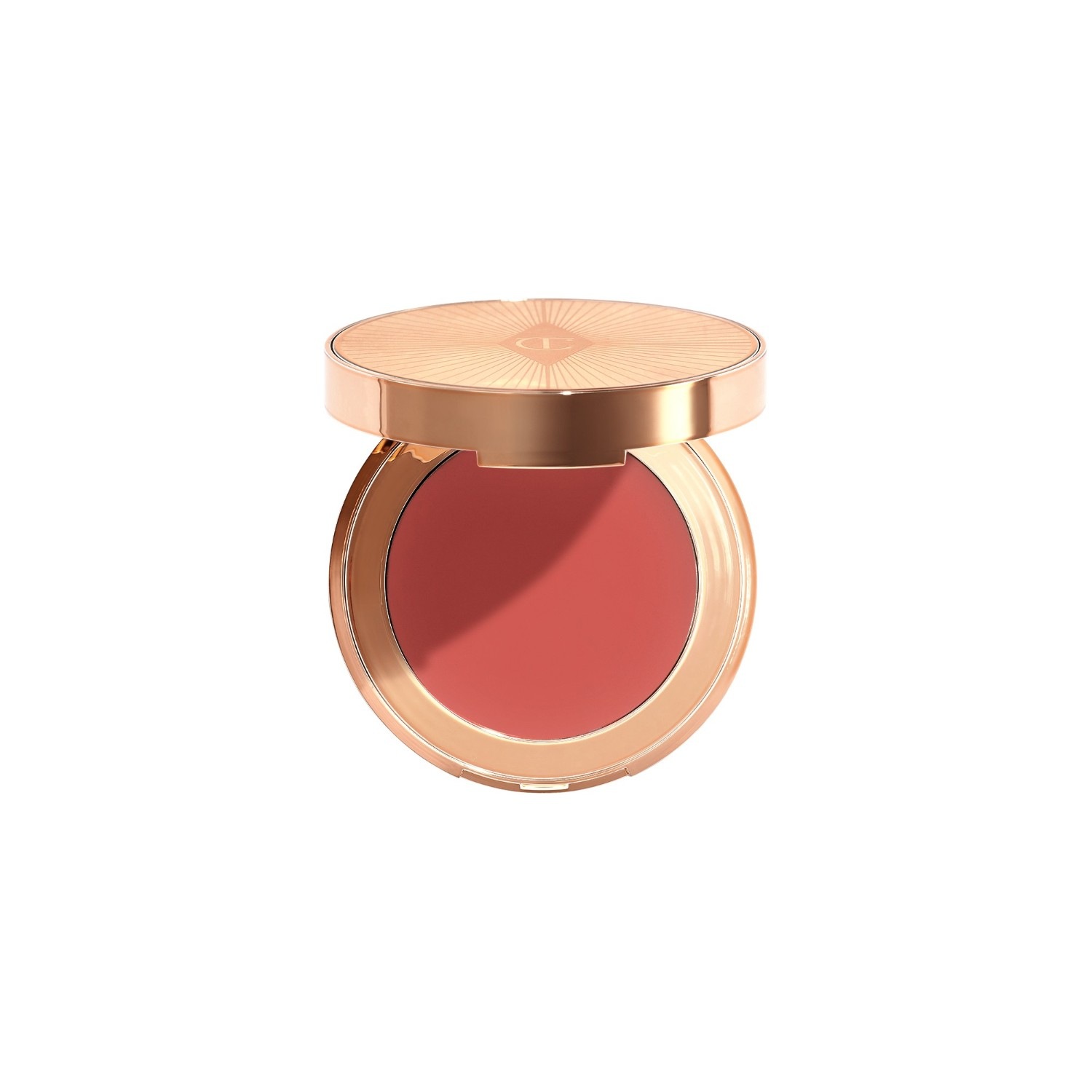 

Румяна pillow talk lip and cheek glow Charlotte Tilbury, beach peach glow, вес 2.5 гр.