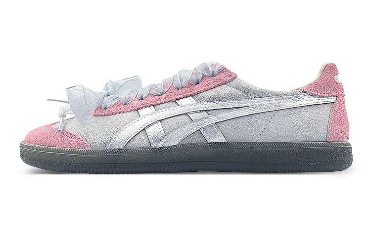 

Кроссовки Onitsuka Tiger Tokuten Skateboarding Shoes Unisex Low-top Grey/Pink/Silver, серый