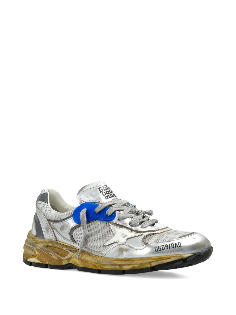 Кроссовки "дэд-стар" GOLDEN GOOSE, серебряный — фото 2