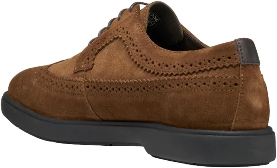 Мужские кроссовки Geox U Spherica EC17 Oxford, коричневые, 41 EU — фото 4