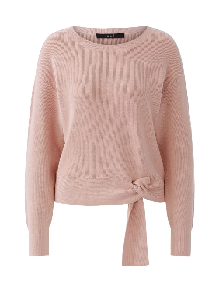 

Oui Свитер пыльно-розового цвета
