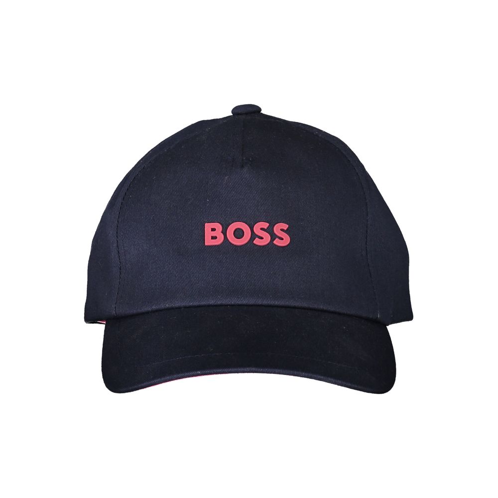 

Синяя хлопковая мужская кепка Hugo Boss