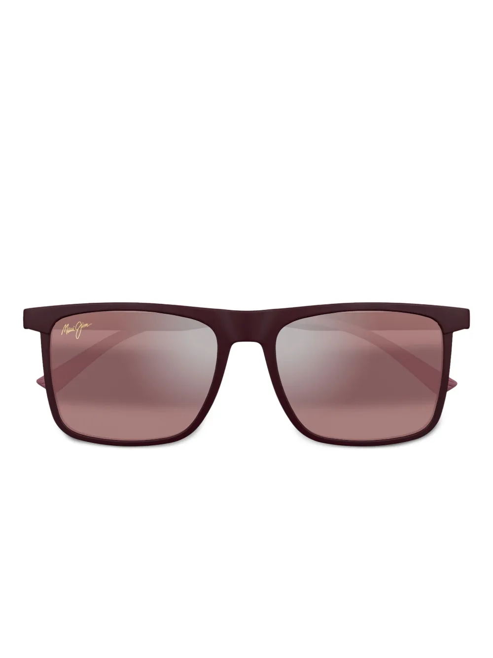 

Солнцезащитные очки Makamae в квадратной оправе Maui Jim, красный