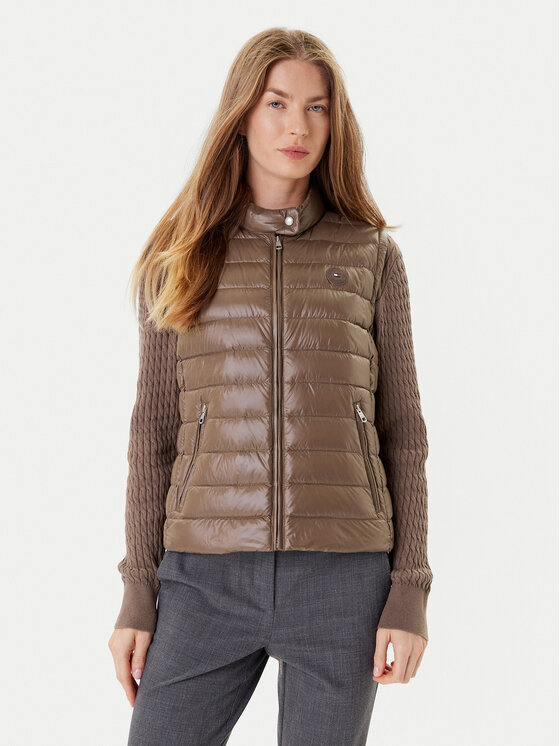 

Утепленный жилет regular fit WW0WW45499 Tommy Hilfiger, коричневый