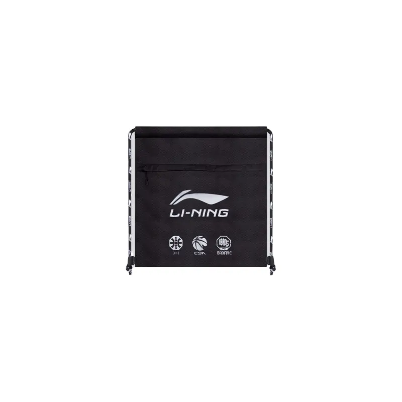 

LINING Полиэстеровый мешок для хранения унисекс черный, Black[Basketball Gear Bags, Large Capacity]946