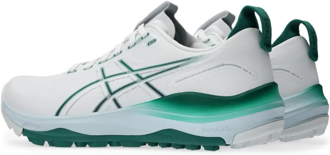 Мужские гольф-туфли ASICS Gel-Kayano ACE 3, белый/зеленый — фото 3