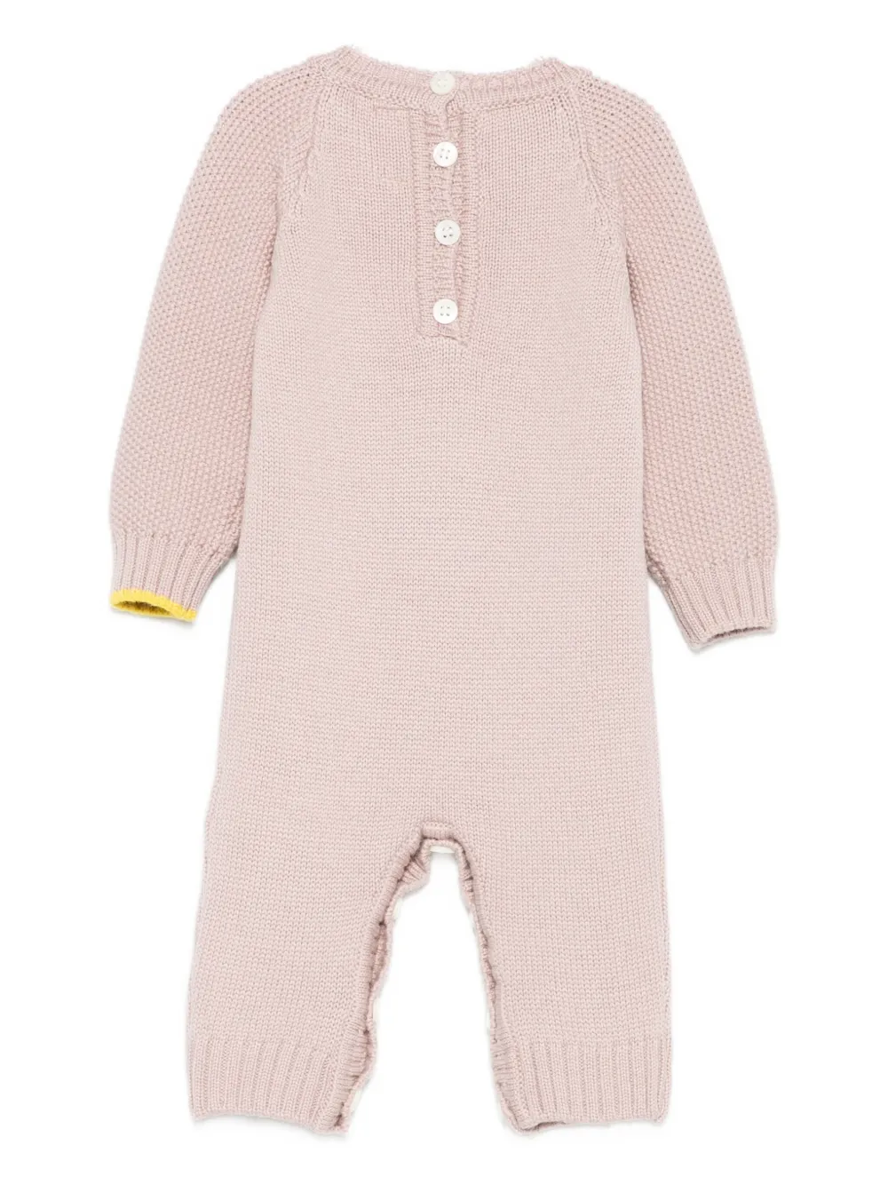 Комбинезон с изображением медведя Gensami kids, розовый — фото 2