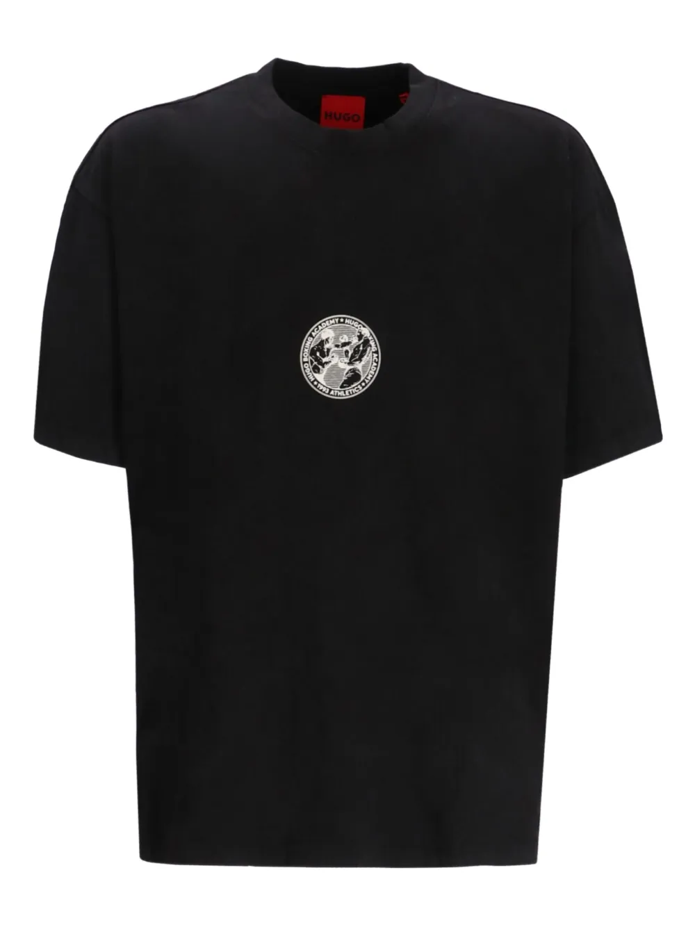 

Футболка с графичным принтом Hugo, черный