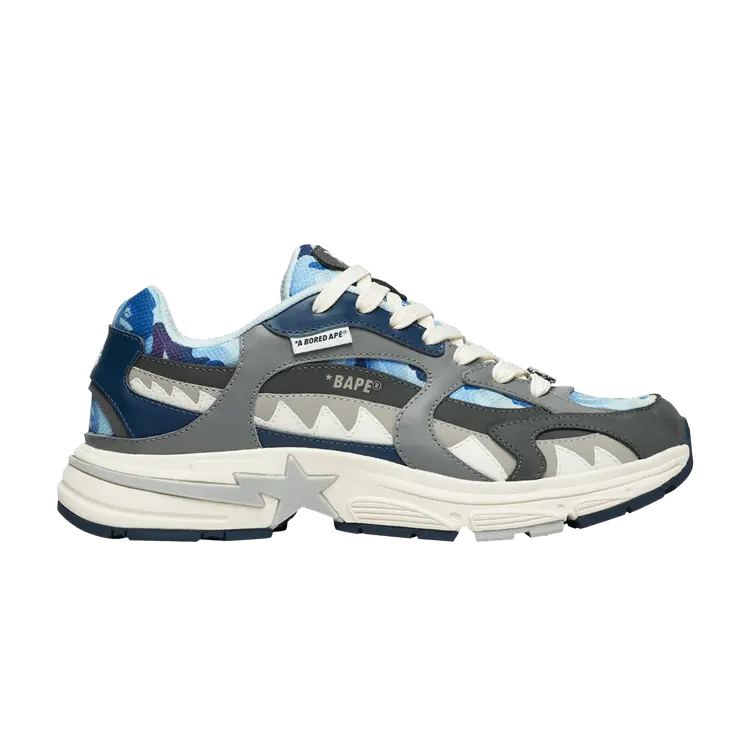 

Кроссовки BAPE Bored Ape Yacht Club x Shark Sta Blue, синий