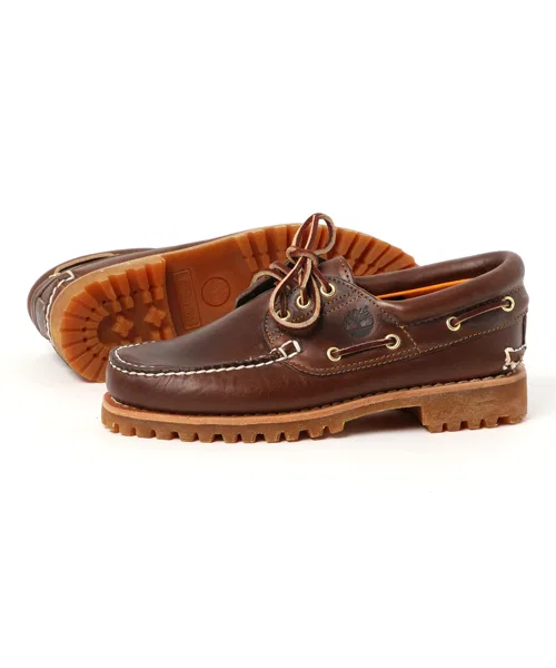 Унисекс мокасины Timberland 3-EYELET CLASSIC RUGSOLE коричневые — фото 2